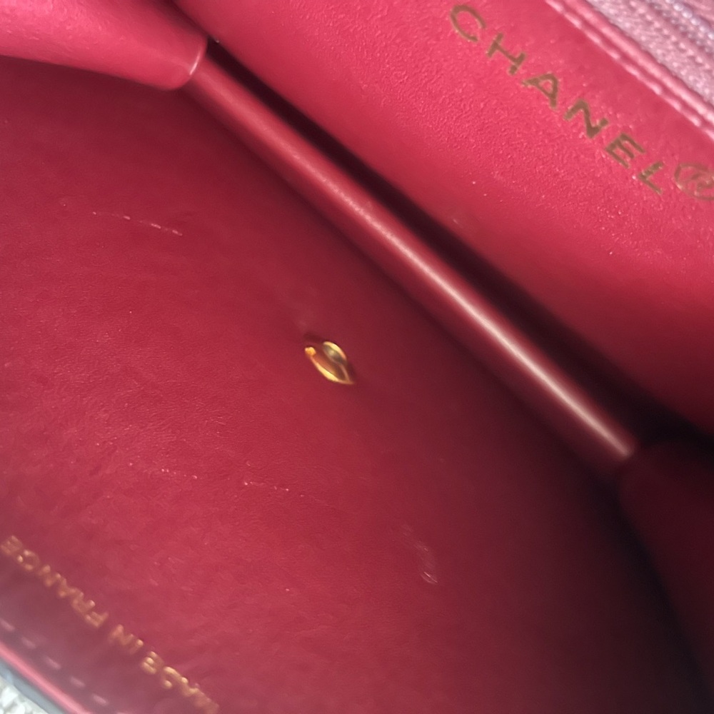 Chanel Vintage Bag 24k gold plated hardware in black - Picture 8 of 8